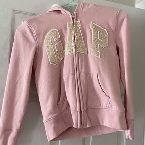 Kids Sherpa-Lined Gap Logo Hoodie